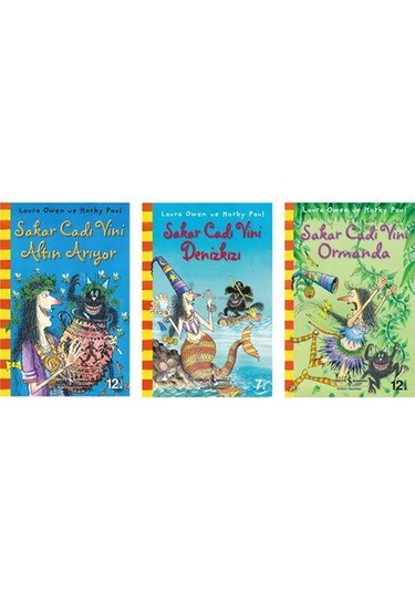 Sakar Cadı Vini Nin Maceraları 14 Kitap Set Laura Owen Ve Ko...