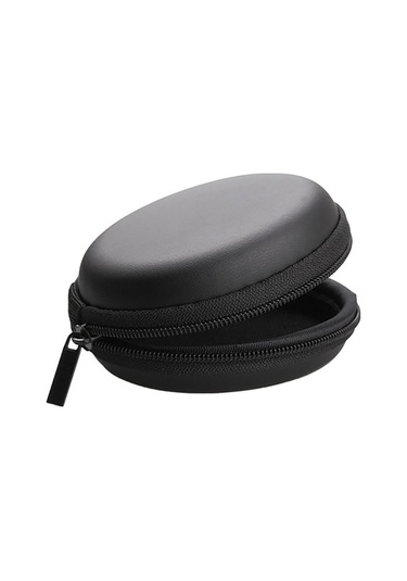 Createtech Kulaklık & Bozuk Para Çantası - Hafıza Kartı & Usb Düzenleyici - Çok Amaçlı Saklama Alanı Bej Bej