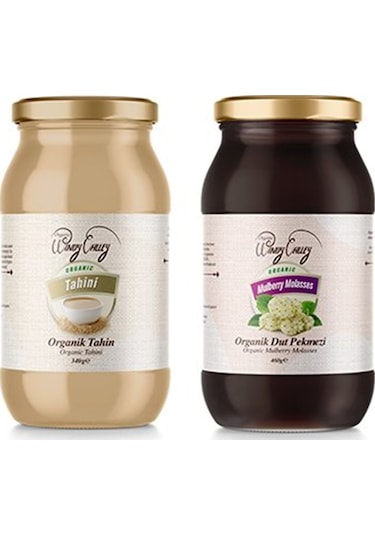 Organic Windy Valley Organik Dut Pekmezi 460 G + Tahin 300 G