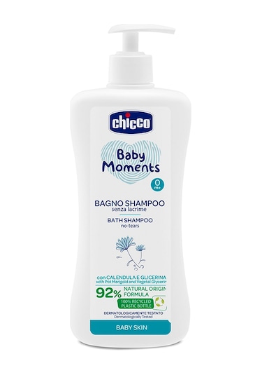Chicco Baby Moments Göz Yakmayan Bebek Saç Ve Vücut Şampuanı 750 ML