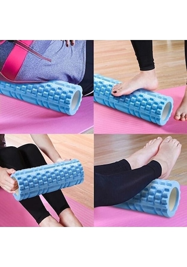Foam Roller Mavi Spor, Pilates Ve Derin Doku Masaj Silindiri