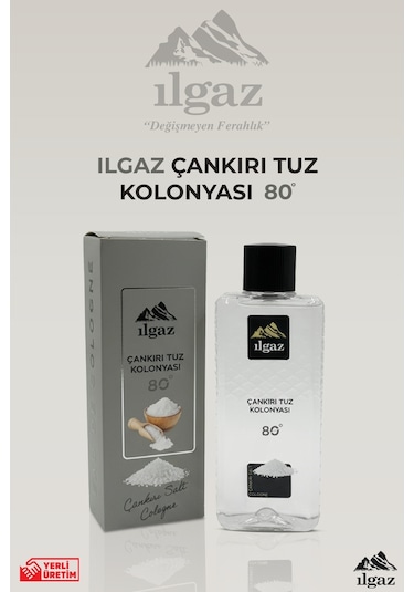 Ilgaz  Elegance Serisi Çankırı Tuz Kolonyası 400 ML