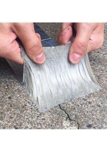 Novahub Yeni Güçlü Su Geçirmez Alüminyum Folyo Bant, 5cmx10m, Duvar Havuzu Çatı Çatlak Onarım Mühürleme