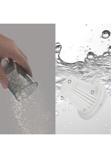 Crackedice Kablosuz El Tipi Araba Süpürgesi