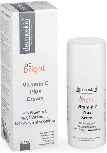 Dermoskin Be Bright Vitamin C Plus Cilt Kremi 33 ML