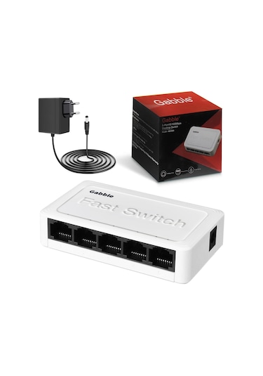 Gabble Ds105 5 Port 10/100mbps Deskop Swıtch (G-517)
