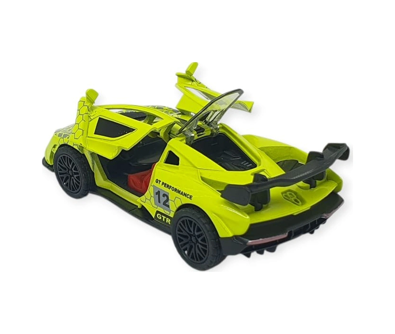 Çek Bırak Metal Arabalar 13 Cm - Yeşil Yeşil