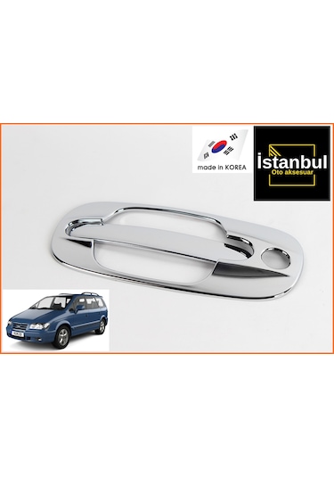 Hyundai Trajet Kapı Kolu Krom Takım