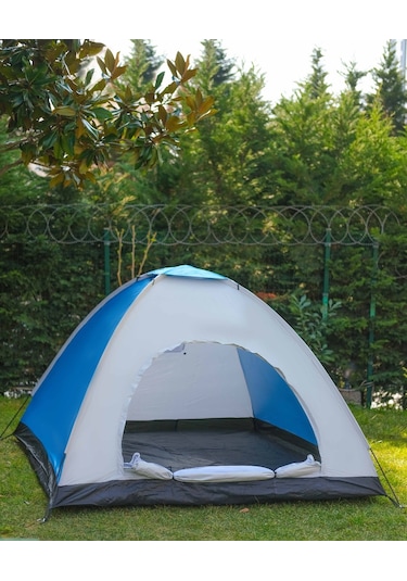 Onetick 6 Kişilik Dayanıklı Kamp Çadırı 220 x 250 x 150 CM - Çok Renkli