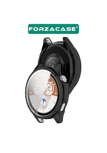 Forzacase Huawei Watch Gt6 46mm İle Uyumlu Önü Kapalı Ekran Korumalı Silikon Kılıf - Fc010