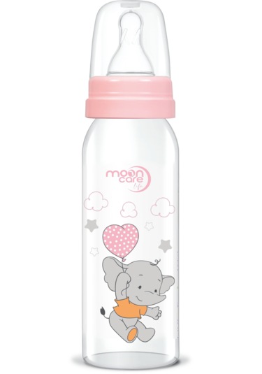 Mooncare Lıfe Klasik Pp Biberon 250 Ml Pembe