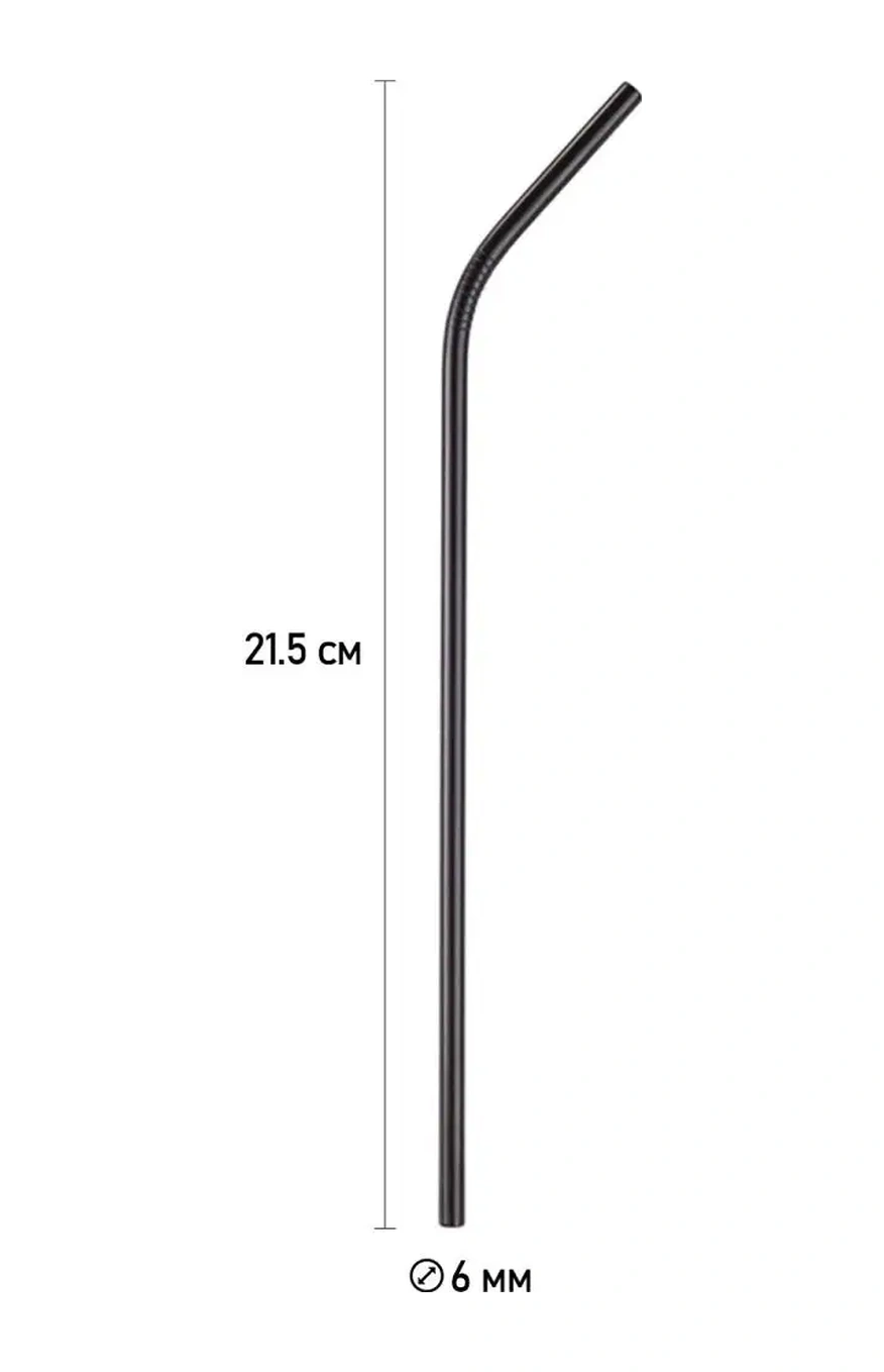 Black Drop Kokteyl İçin Fırçalı Metal Çubuklar, 4 Adet 27413804