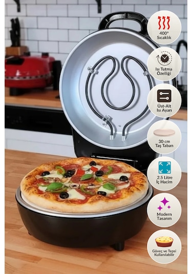 Dr.Maya Çok Amaçlı Taş Fırın Pizza, Lahmacun, Ekmek ve Tandır Yapma Makinesi