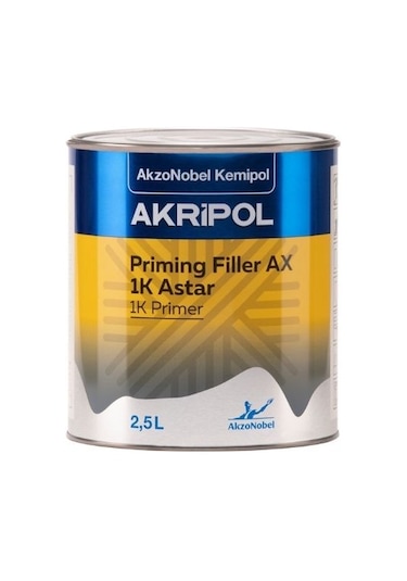Akzonobel Akripol Prımıng Fıller Ax 1k Selülozik Astar 2,5 Lt Açı
