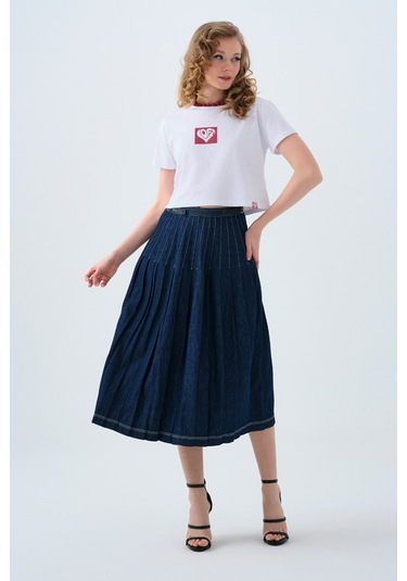 Loft Kadın Tişört Lf2039226 Beyaz