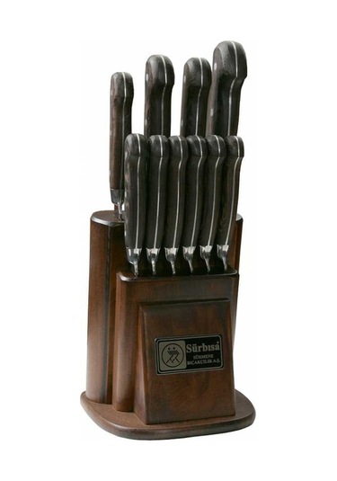 61500ym - Sürmene Yöresel Mutfak Bıçağı Seti - 10 Lu Set Tdrtr