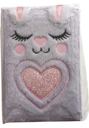 14x20 Cm Peluş Hatıra Defteri 80 Yaprak Çizgili-28