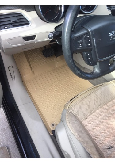 Peugeot 508 3D Havuzlu Paspas Bej