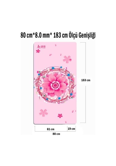 Tusi Yoga Matı Ve Pilates Minderi Cennet Çiçeği Çok Renkli