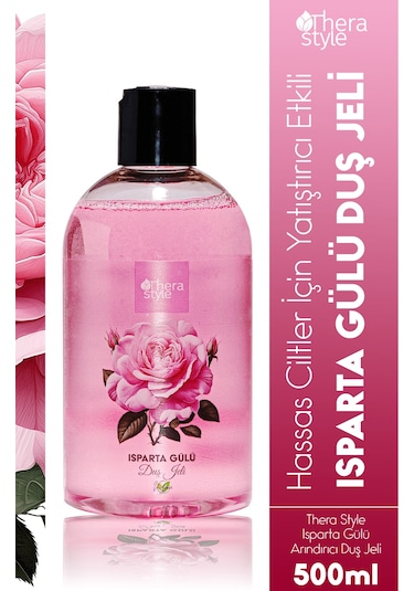 ﻿Thera Style El ve Vücut Losyonu 250 ML + Gül Özlü Duş Jeli 500 ML + Vücut Spreyi 200 ML