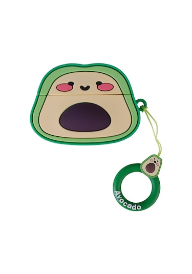 Teknocep Air-pods Pro 2 Tpu Kabartma Figürlü İpli Airbag 37 Silikon Kılıf-no23 No23