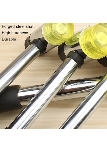 30mm Sıçrama Yok Montaj Çekiç El Yapımı Dıy Çift Yüz Musluk Kauçuk Çekiç