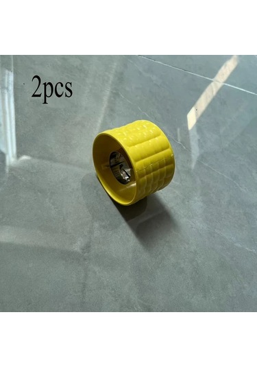 Sunshine011 2 Adet Parlak Sarı Mısır Soyma Aleti - Verimli Mısır Ayıklayıcı Ve Tane Çıkarıcı, Dayanıklı Mutfak Gereci Sarı