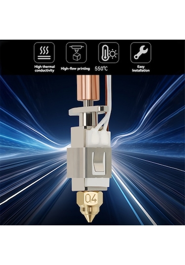 Nayomiglow K1/k1 Max 3d Yazıcı Isıtma Bloğu Aksesuarı İçin Yükseltilmiş K1 Hotend Kiti