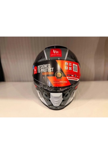 Mt Helmets Thunder 4 Sv Rainforest C2 Motosiklet Kaskı Parlak Gri