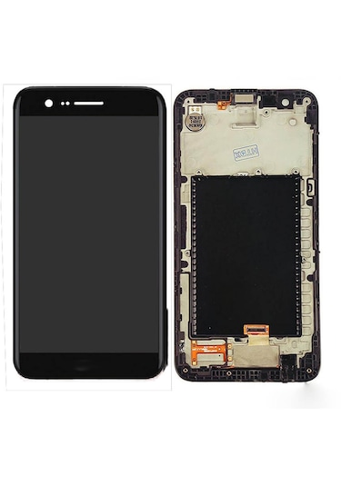 Teknonet Lg K10 2017 Uyumlu Lcd+dokunmatik+çıtalı - Beyaz