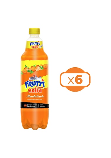 Uludağ Frutti Extra Mandalinalı 6 x 1 L