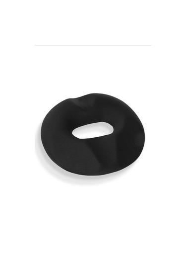 Ultralüks Ortopedik Oturma Simidi Kuyruk Sokumu Yastığı Visco Oturma Simidi - Siyah Siyah