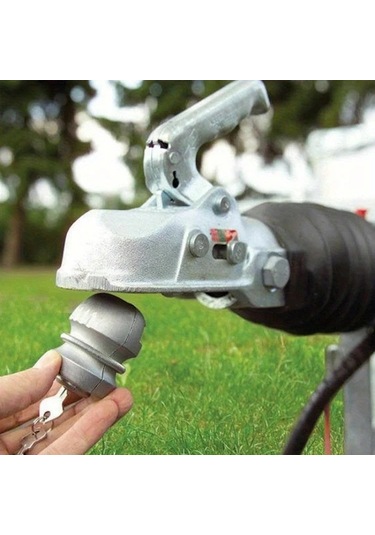 Hightower 1 Adet Heavy-duty Zinc Alaşımlı Evrensel Çeki Demiri Kilit Bağlantısı - Silvery