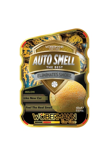 Wöbermann Kavun Aromalı Kalıcı Oto Kokusu 400 ML