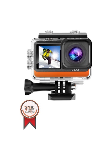Torima Ac-03 4k Ultra Hd Wifi Su Geçirmez Aksiyon Kamerası Siyah