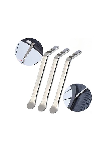 Ximistore9 3 Adet Bisiklet Lastik Çıkartma Aleti - Tamir Çubuğu, Çekme Paleti, Lastik Çıkartıcı