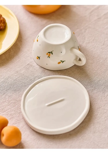 Roomi Seramik Çay Takımı 290 Ml Fincan Ve Tabak Seti 455093191 Sütlü