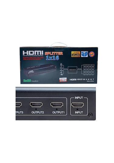 Powermaster Pm-4948 16 Port 1080p 3d 16'lı Hdmı Dağıtıcı