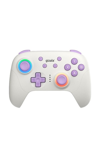 Gizala Kablosuz Oyun Kolu Gamepad Hall Effect Triggers Joystick Switch 2 / Pc/android/Apple Uyumlu iOS Beyaz