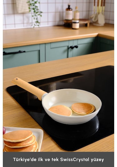 Karaca x Refika Swiss Crystal Almond Cream 18 Cm Tava Ind