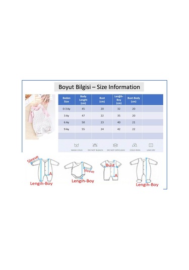 Triko Kışlık 2'li Kız Bebek Salopet Tulum Set Krem