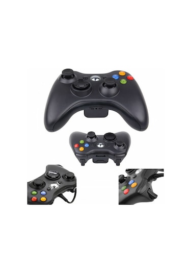 Xbox 360 Pc Uyumlu Wired Kablolu Kol Gamepad Joystick Controller