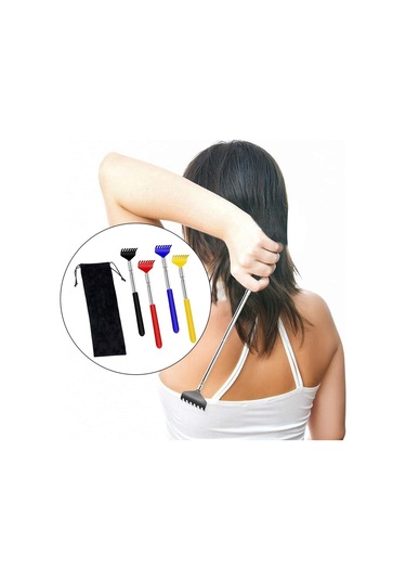 Suntek Geri Scratcher Teleskopik Masaj Aleti Ev Şükran Günü Çok Renkli