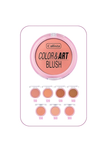 Callista Color Art Blush Allık 180 Pink Perfection