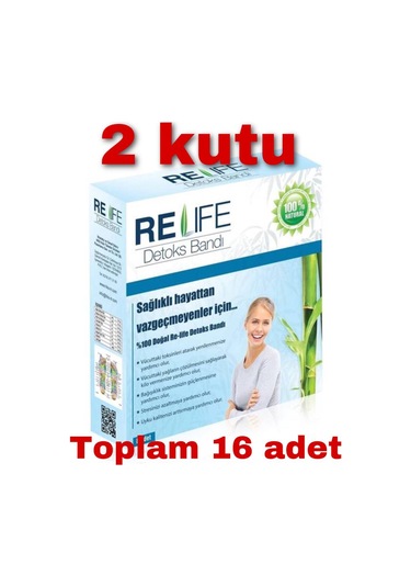 Relax Doğal Yenilenme Relife Ayak Bandı 2 Adet