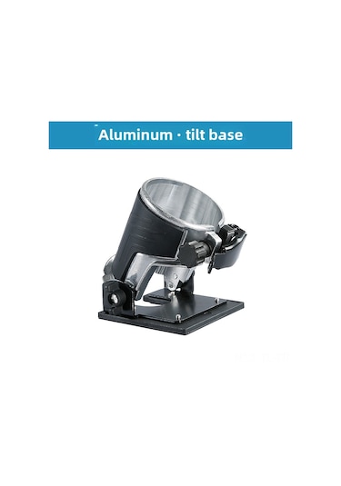 Hombey Ahşap İşleme Uçaklı Makine Alüminyum Tabanı - 45 Derece Ayarlanabilir, Keskin Oluk Açma, Evrensel Uyumlu Aksesuar