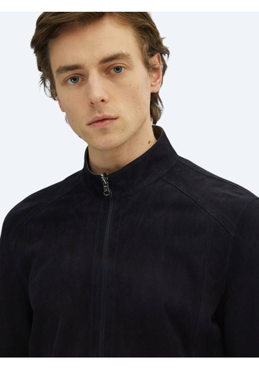 Lacivert Deri Mont Lacivert