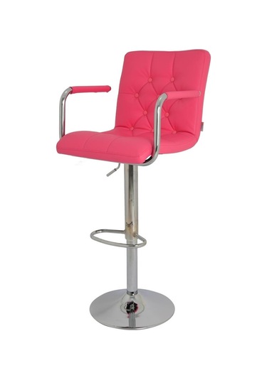 Bürocci Helen Bar Sandalyesi-Pembe-9519Q0120 Çok Renkli