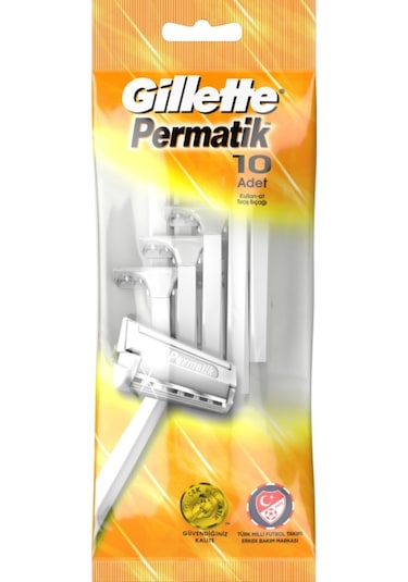 Gillette Permatik Tıraş Bıçağı 10'lu