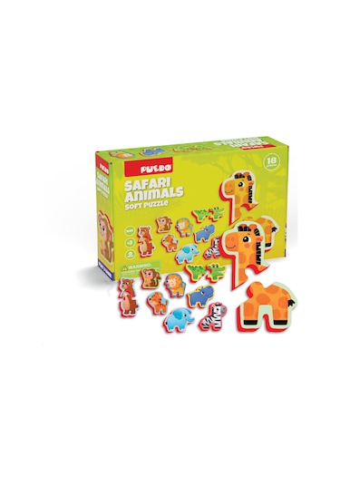 Puedo Ayakta Durabilen Bebek Puzzle Safari